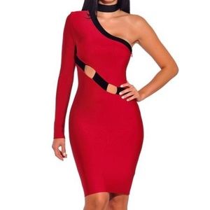 One Shoulder Bandage Dress (not part of the 2 for $15)